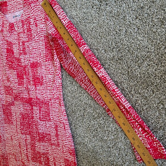 Ibkul Womens Small Diane Print Long Sleeve Shift Dress UPF 50 Golf Athletic - Picture 8 of 11